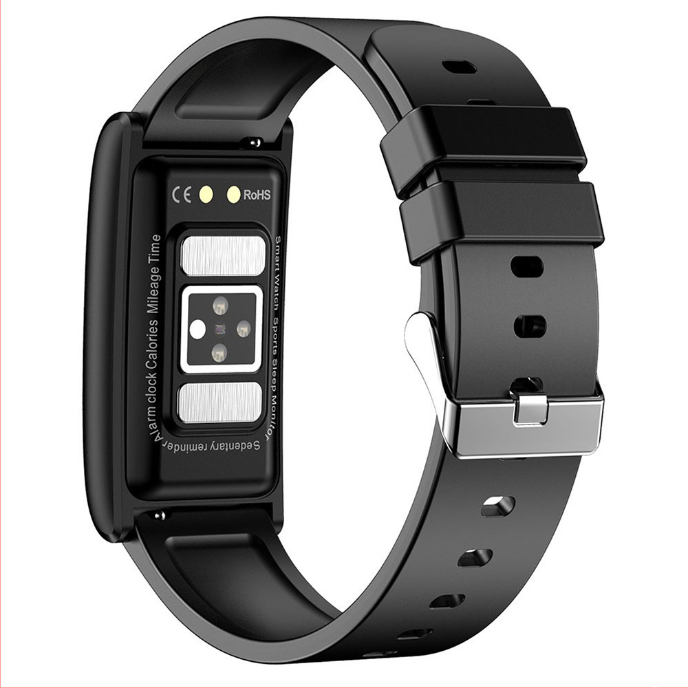 Fitness Tracker Smart Watch mit Herzfrequenz- / Körpertemperatur- / Blutdruckmessung und 1.47