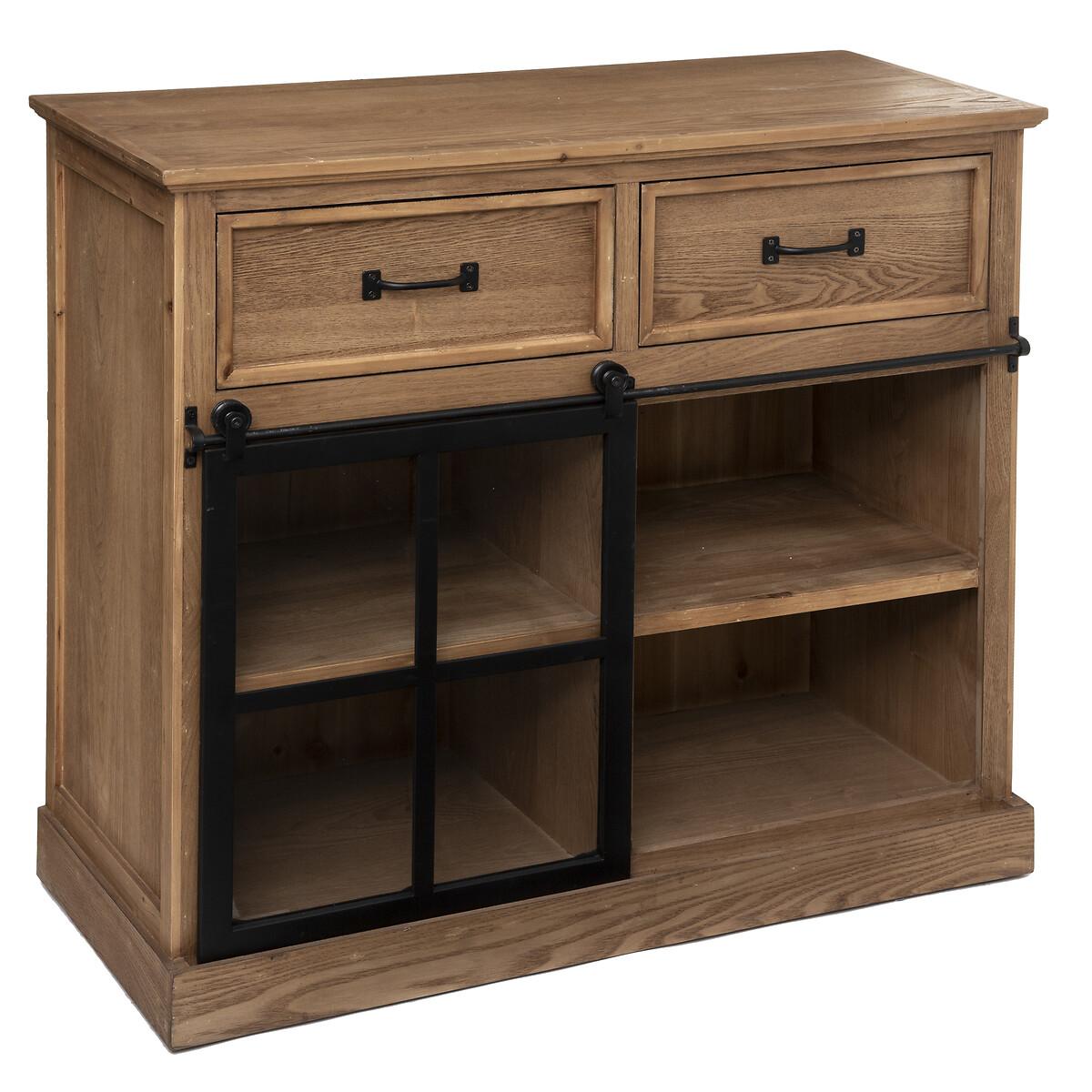 BUFFET 1 PORTE 2 TIROIRS DANIK