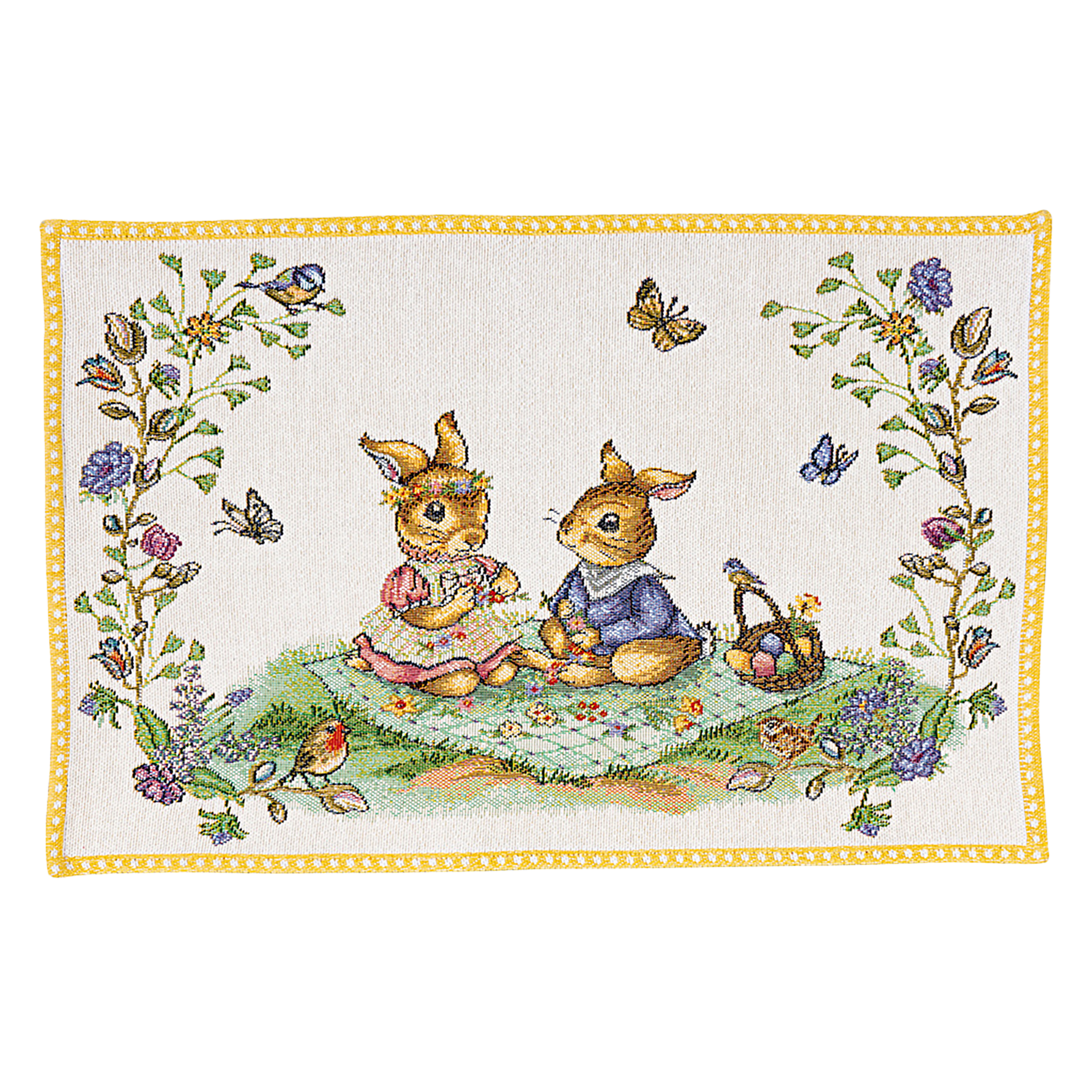 Spring Fantasy Placemat Green, 12.6'' x 18.9'' x ''
