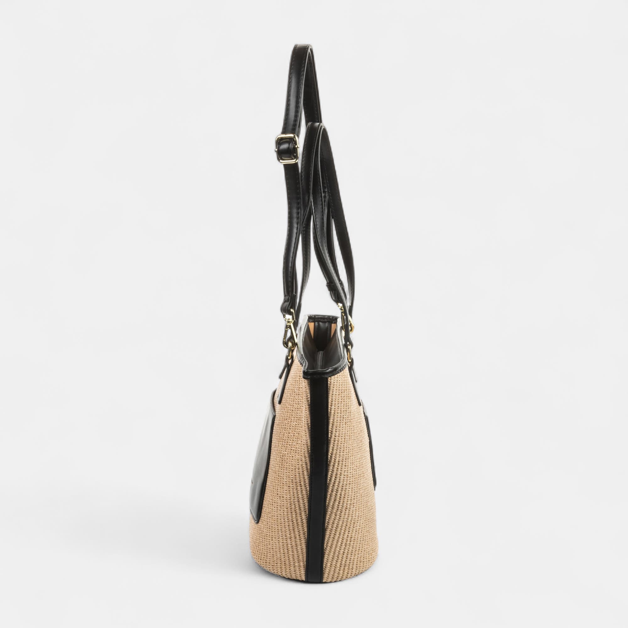 Sac de shopping beige