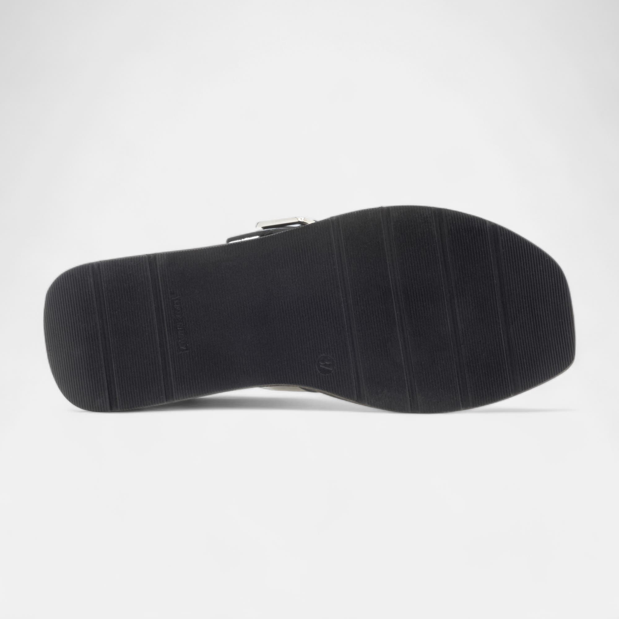 Mules Femme en cuir noir