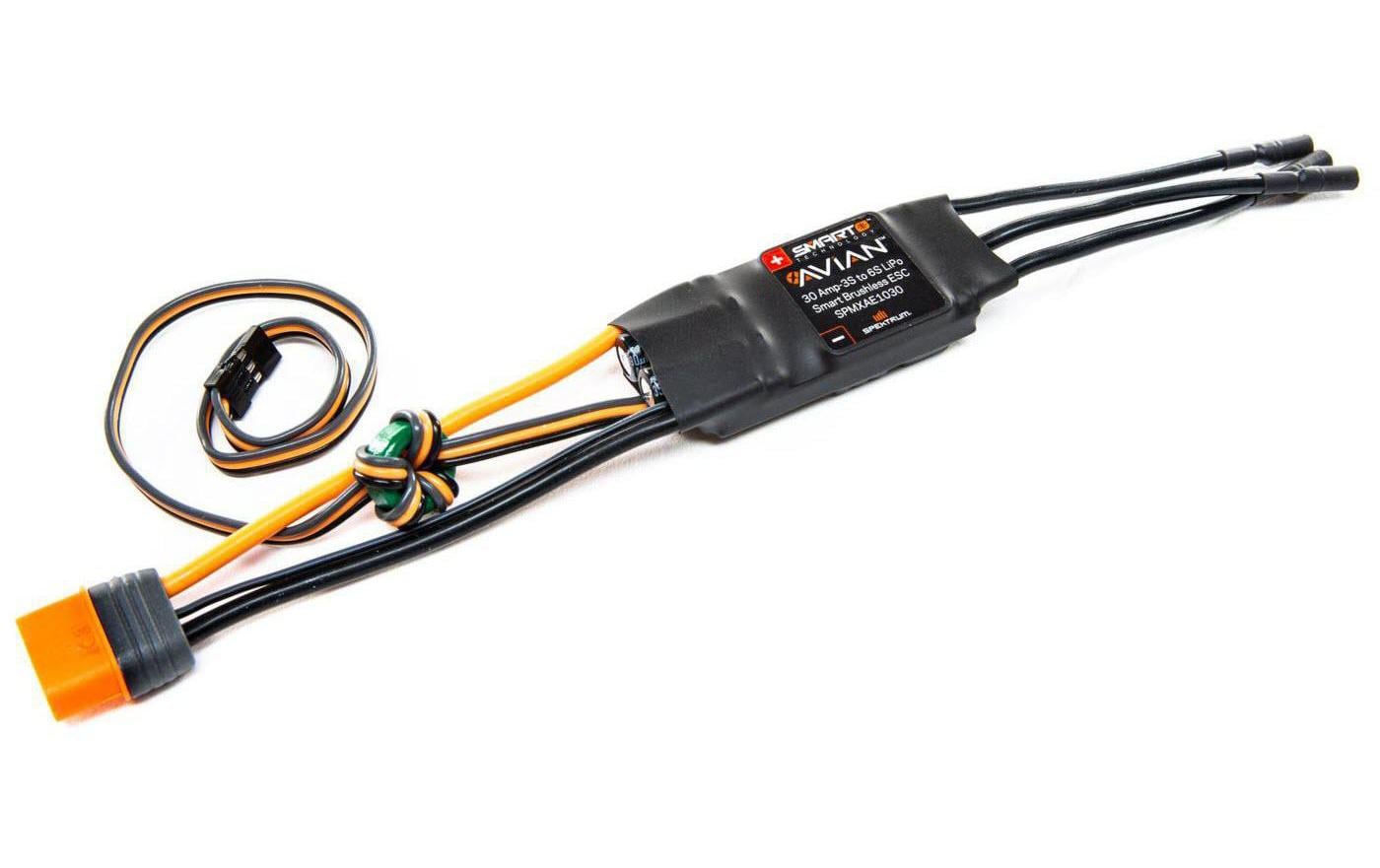 Brushless Regler Avian 30A Smart ESC 3-6SSpektrum Smart Brushless Regler für Flugmodelle