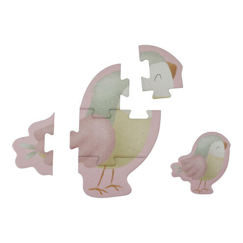 Puzzle 6 en 1 Flowers & Butterflies - LITTLE DUTCH