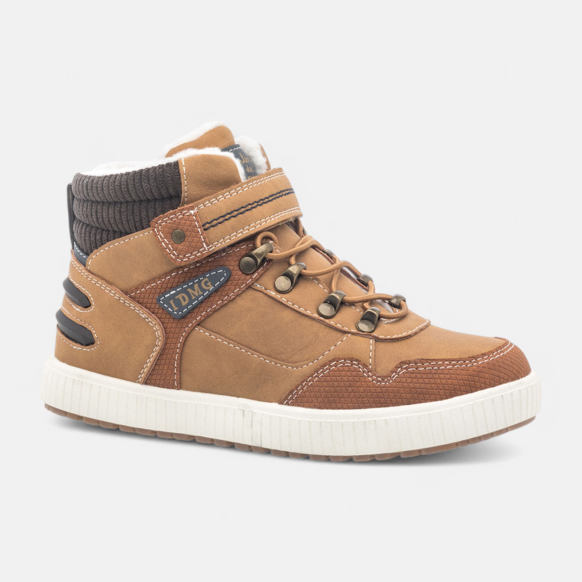 Baskets hautes Garçon cognac
