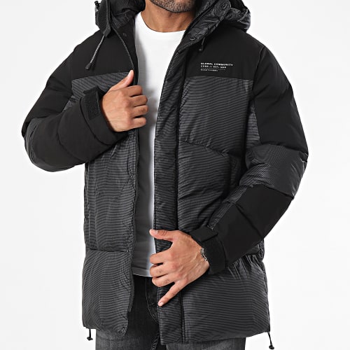 Doudoune Capuche South Noir