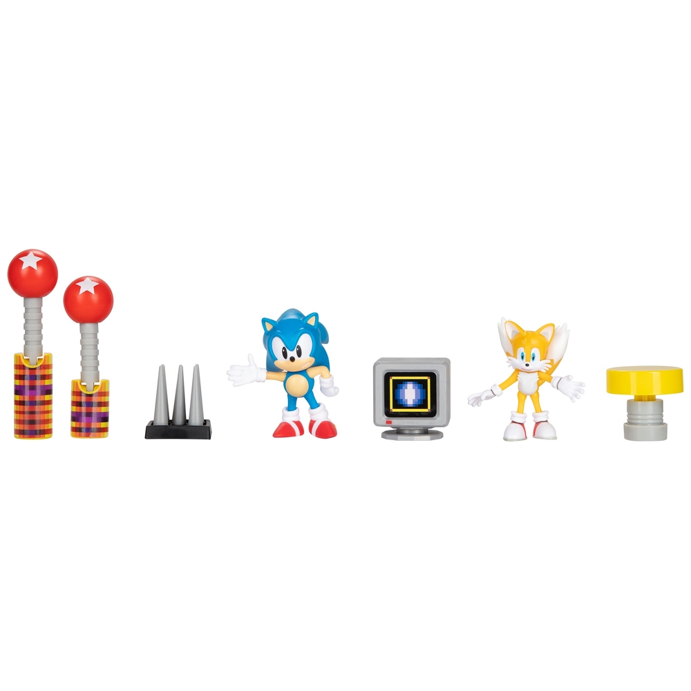 Sonic the Hedgehog 6cm Figur Diorama-Set
