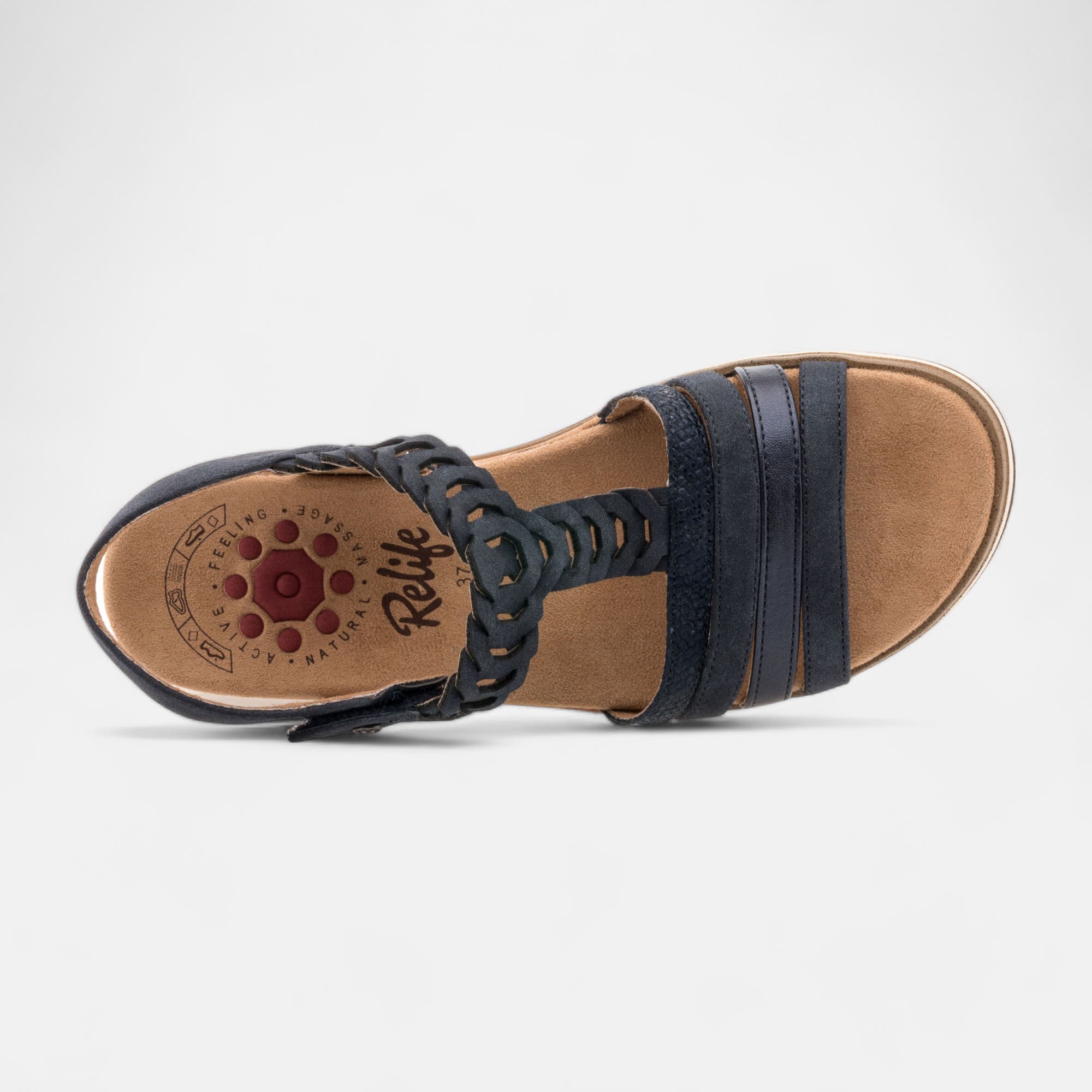 Sandales Femme bleu marine