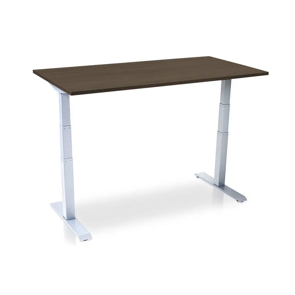 MRC PRO elektrisch ARBO zit-sta bureau - 120x80 cm - bruin eiken