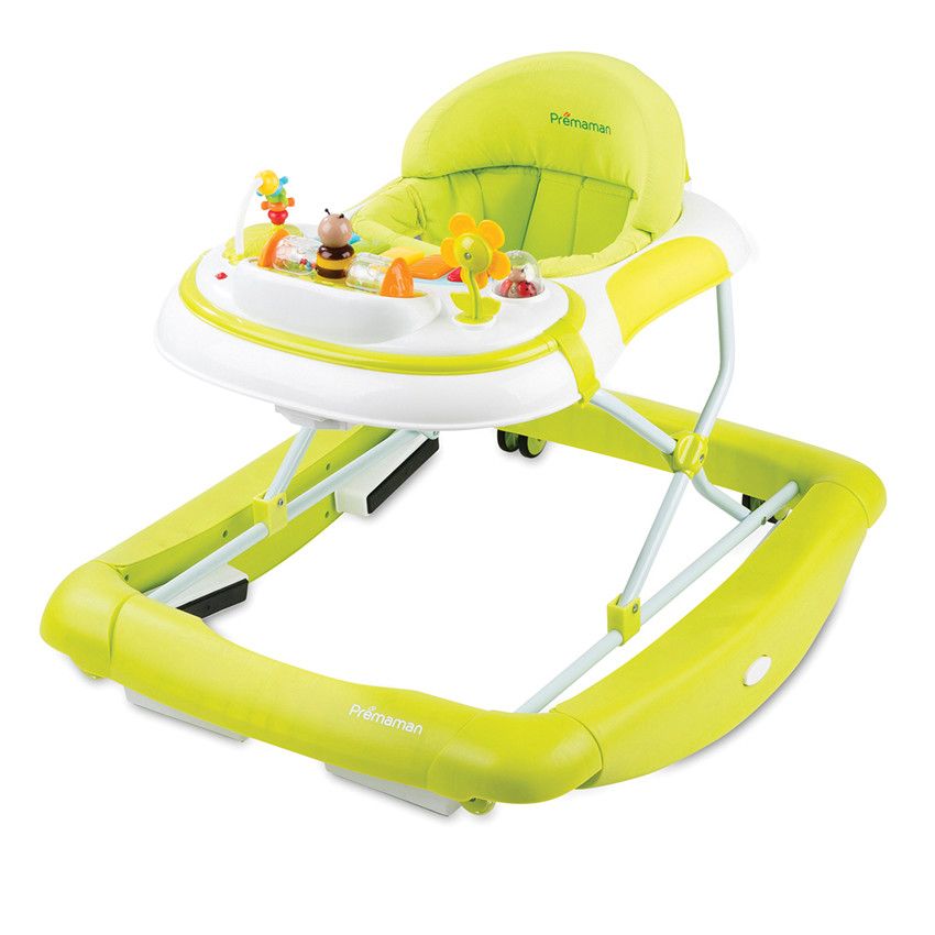 Trotteur 3 en 1 Nature Buddies - Vert - Doré