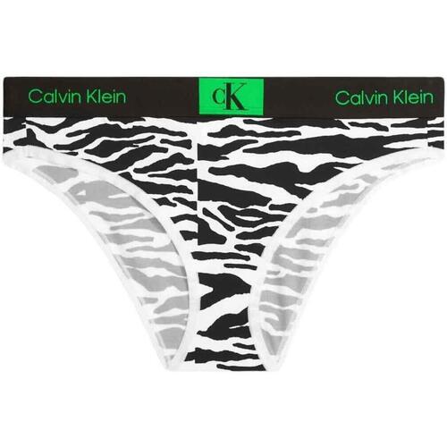 Calvin Klein Jeans - MODERN BIKINI SPLIT TIGER PRINT Blanco