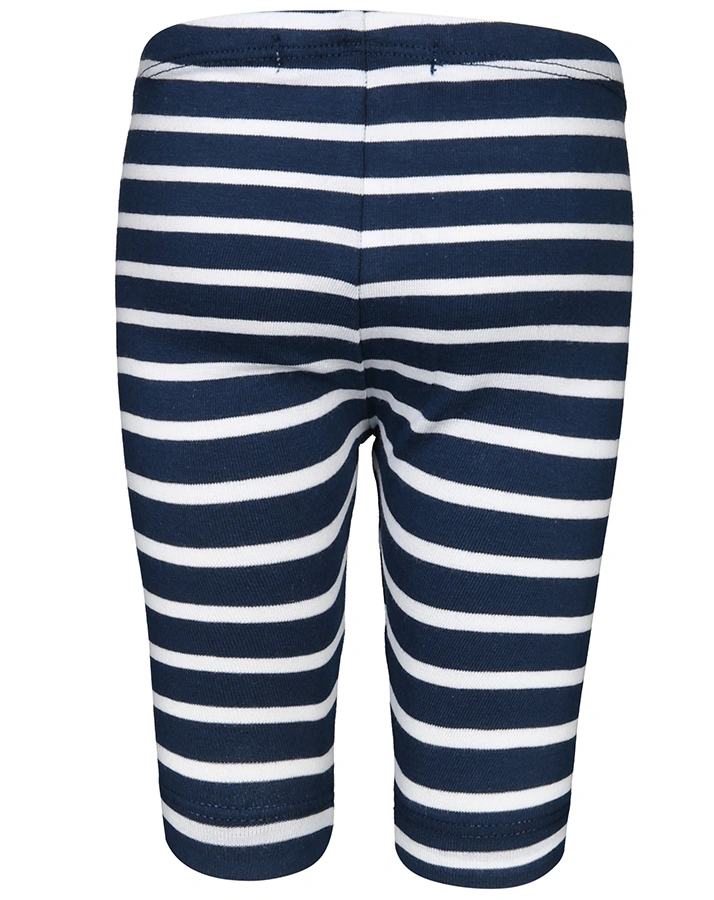 Capri-Leggings LACEBY in dunkelblau/ weiß gestreift