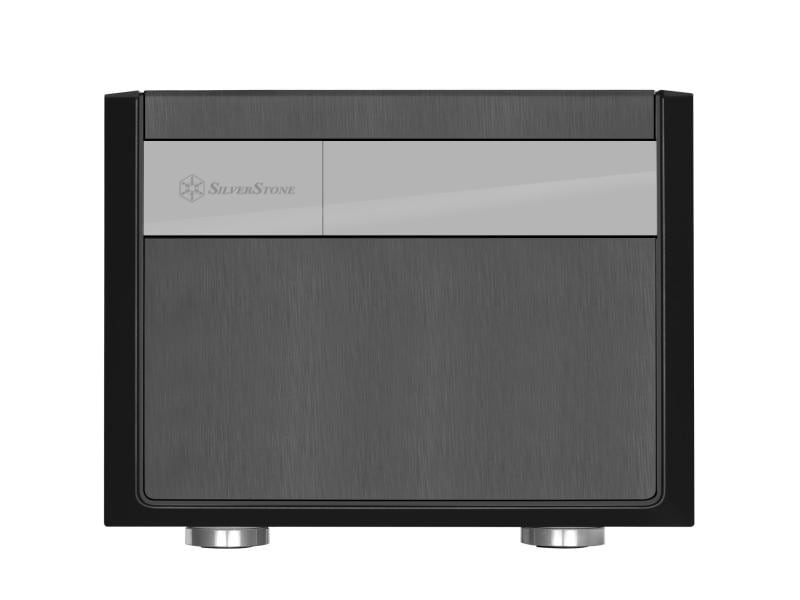 SilverStone PC-Gehäuse SST-SG11B Übersichtlich konzipiertes SFF-Gehäuse mit modernisiertem Layout