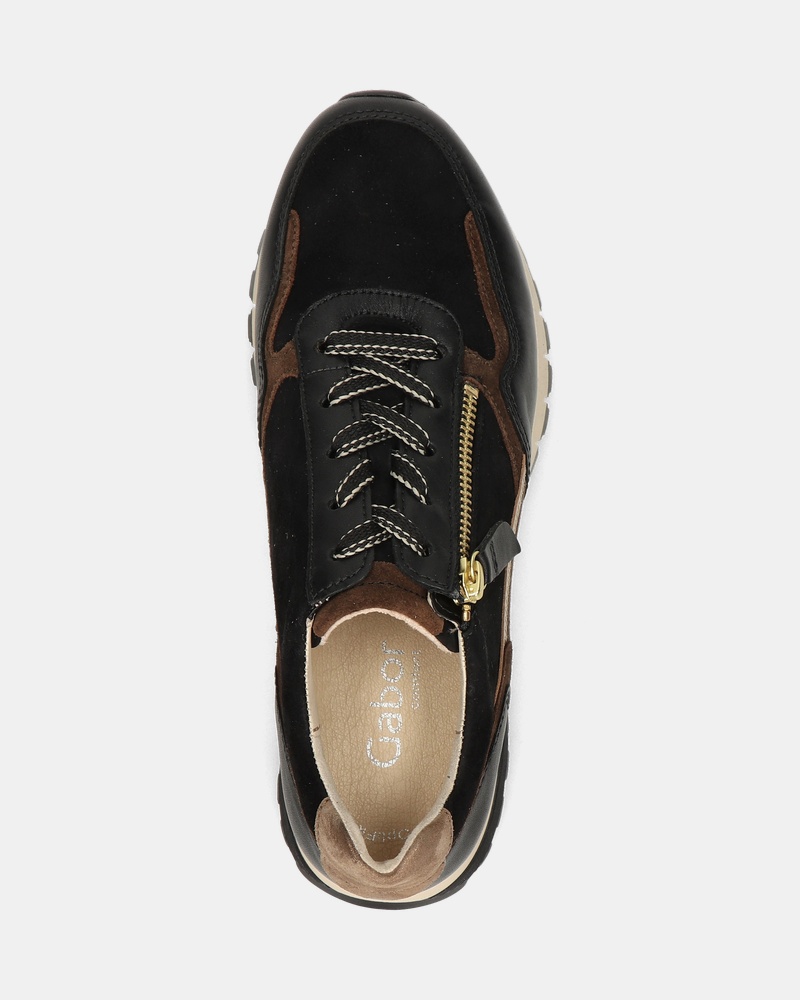 Gabor Lage sneakers  - zwart