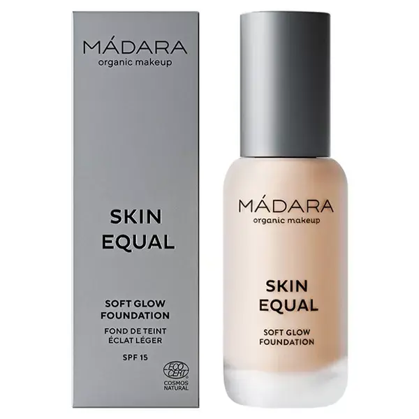 Base MÁDARA Skin Equal Radiance FPS 15 Nº 20 Marfim 30ml