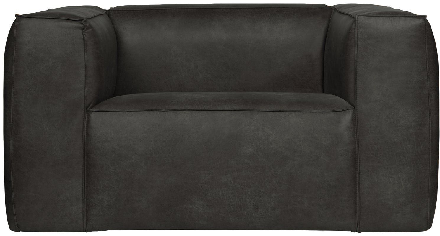 WOOOD Bean Fauteuil Black