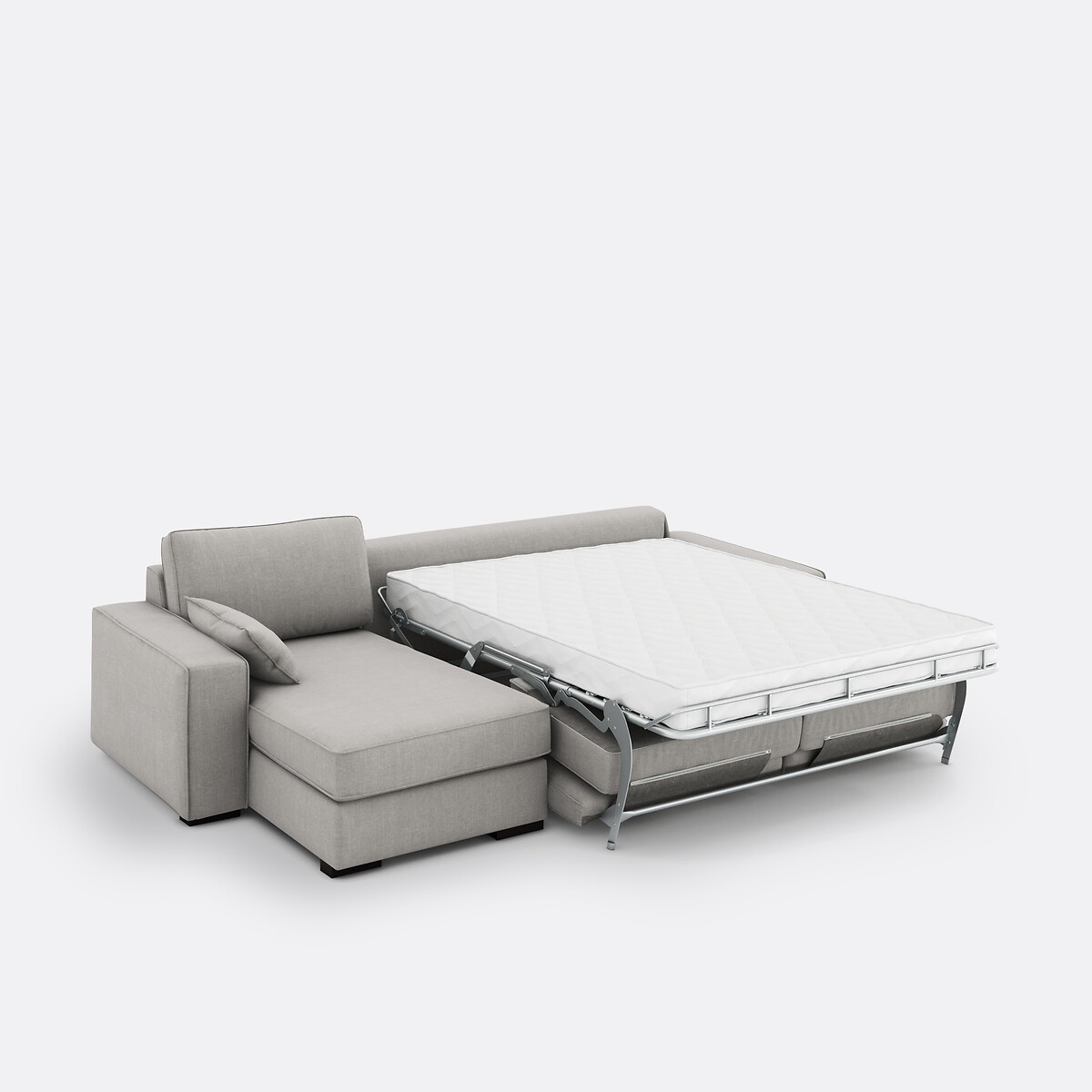 LA REDOUTE INTERIEURS<br>Sofá cama de canto, algodão/linho, Bultex, Cécilia