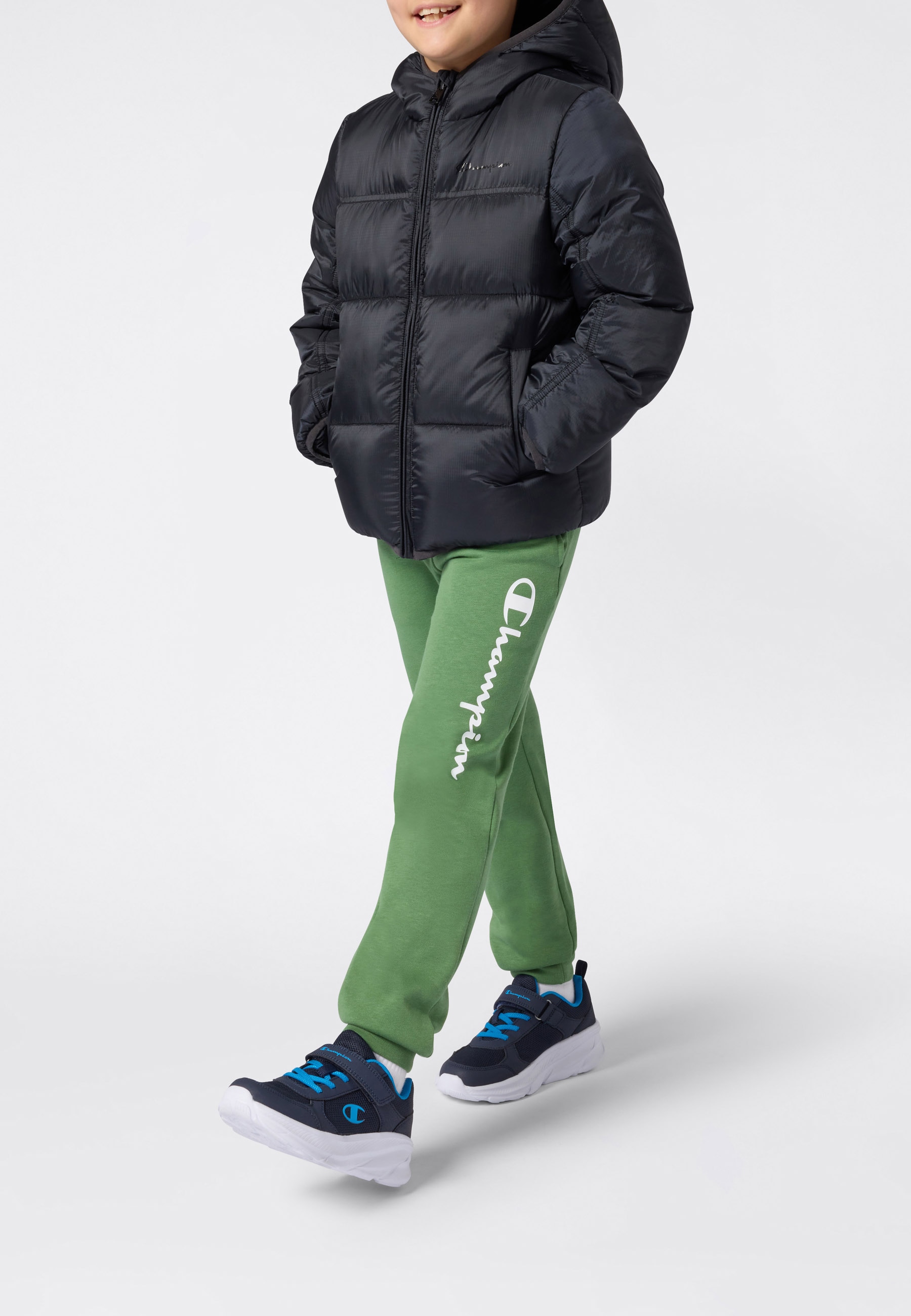 Champion Steppjacke »Colorblock Outdoor Hooded Jacket« 1 Stk. tlg.