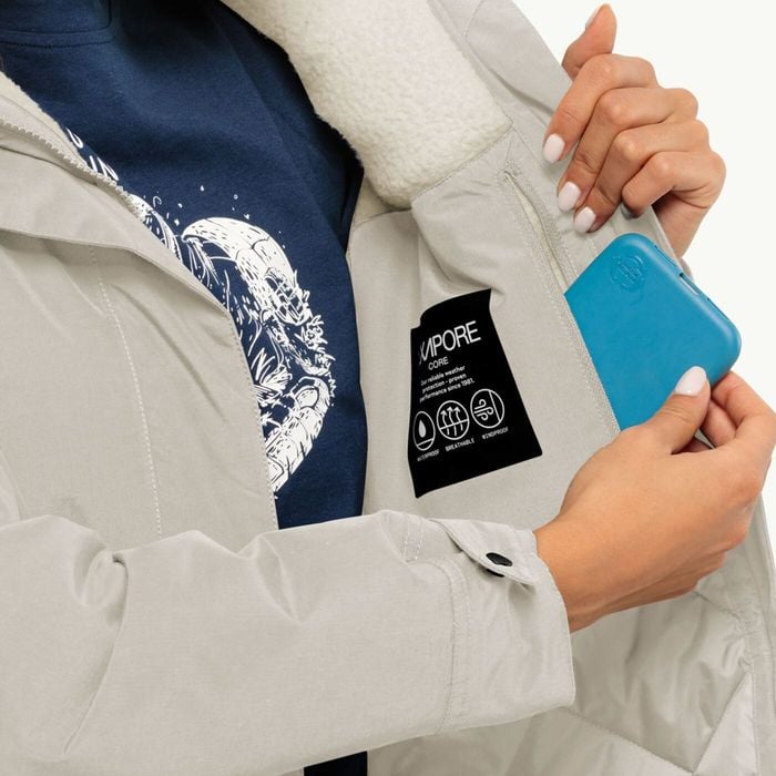 Jack Wolfskin Talforst Parka Winterjas Dames