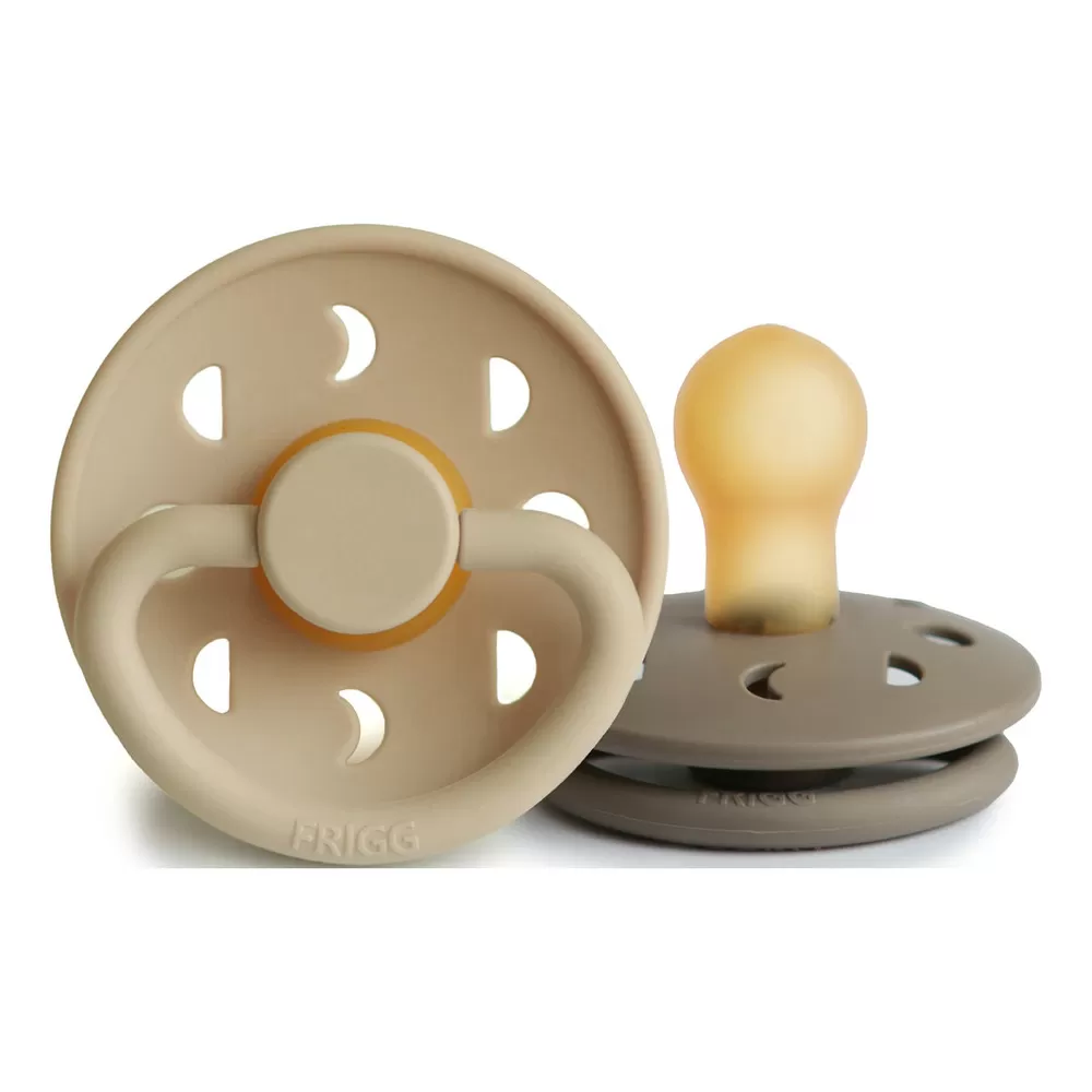FRIGG Moon Phase Rund Latex Croissant/Portobello - Flere størrelser