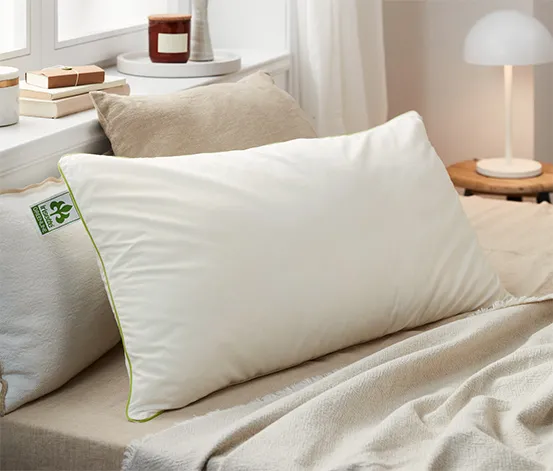irisette® greenline Federkopfkissen, ca. 40 x 80 cm
