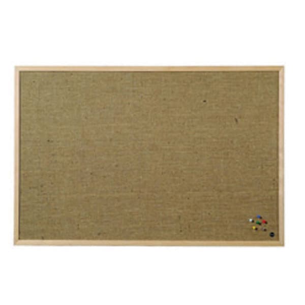 Opslagstavle 60x120 cm hessian