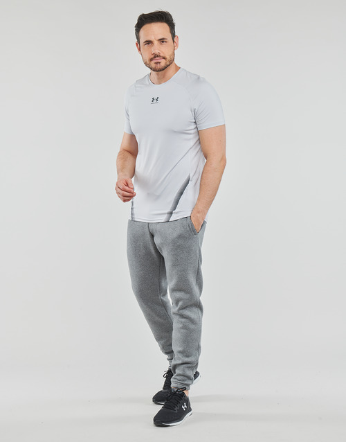 Under Armour - UA HG ARMOUR NOV FITTED SS - Halo Gray /  / Pitch Gray