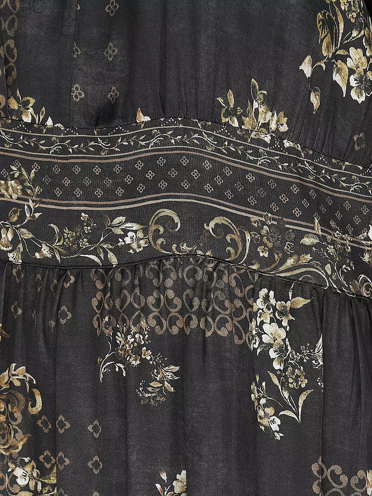 REPLAY Midikleid schwarz
