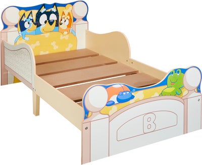 Bluey Juniorseng med Oppbevaring 70x140, Hvit