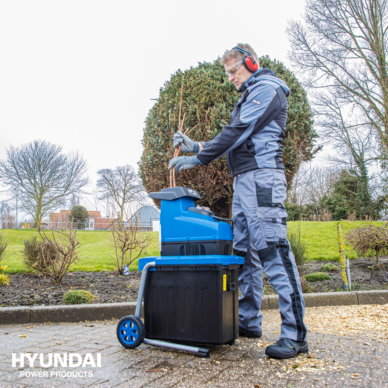 Hyundai 57389 Stille Hakselaar - 2800W