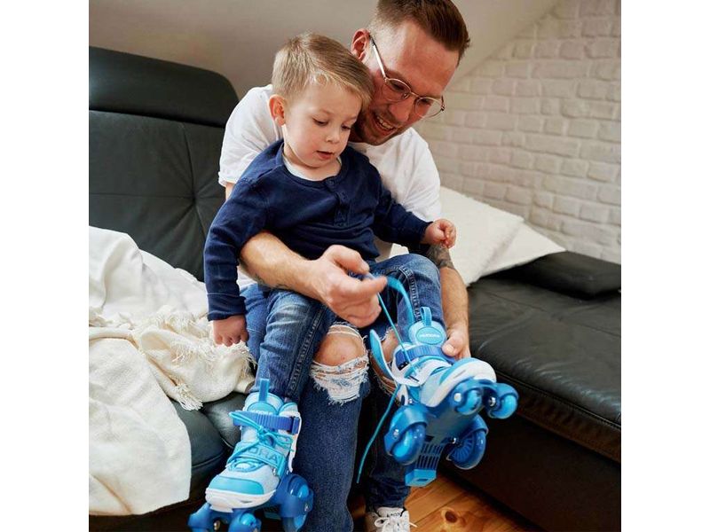 Hudora Inline-Skates My First Quad Türkis, 26-29 Rollschuhe für Kinder