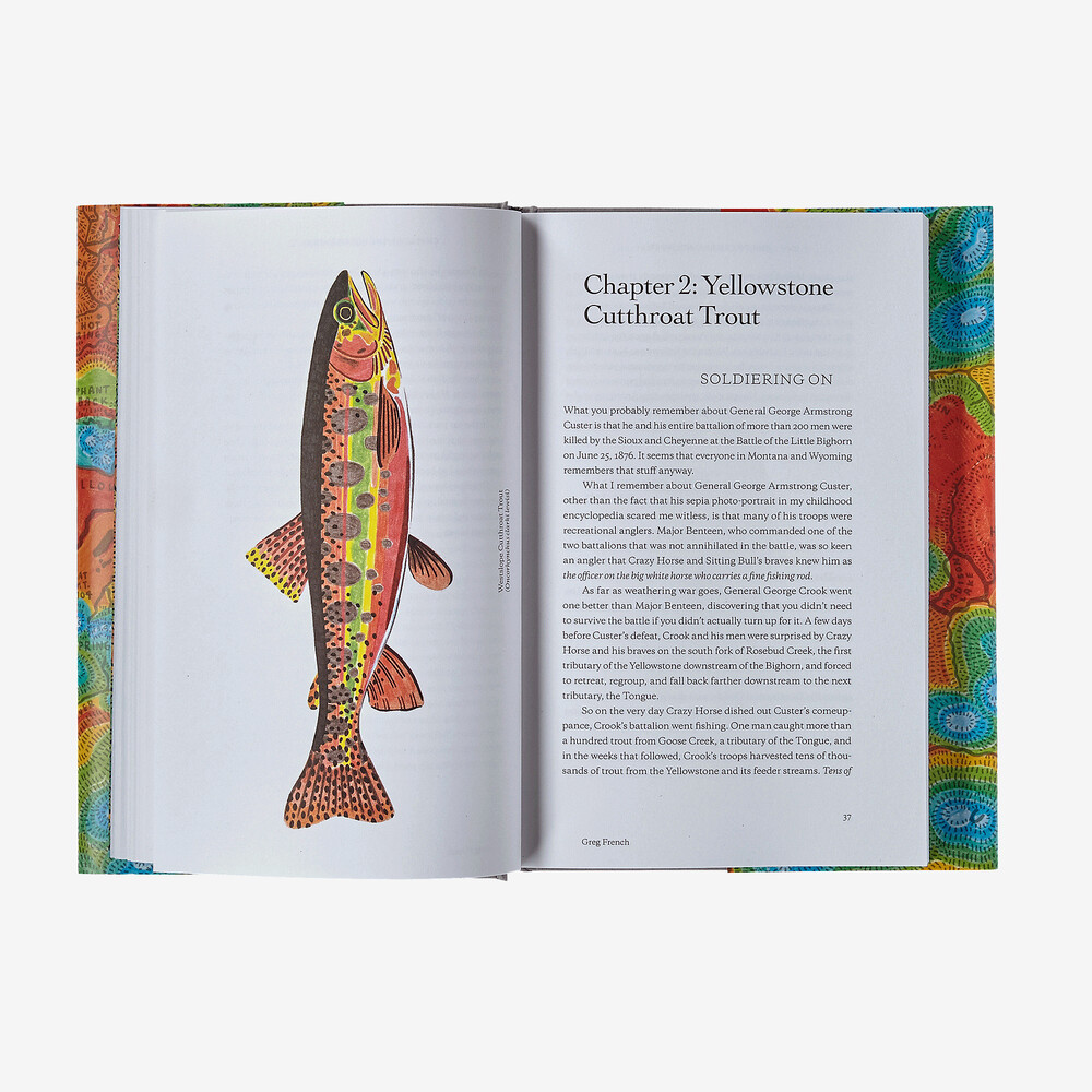Die bedrohte Cutthroat-Forelle: Auf den Spuren des Schicksals der einheimischen Forelle des Yellowstone-Nationalparks von Greg French (gebundenes Buch/auch als E-Book erhältlich, 14,95 $)