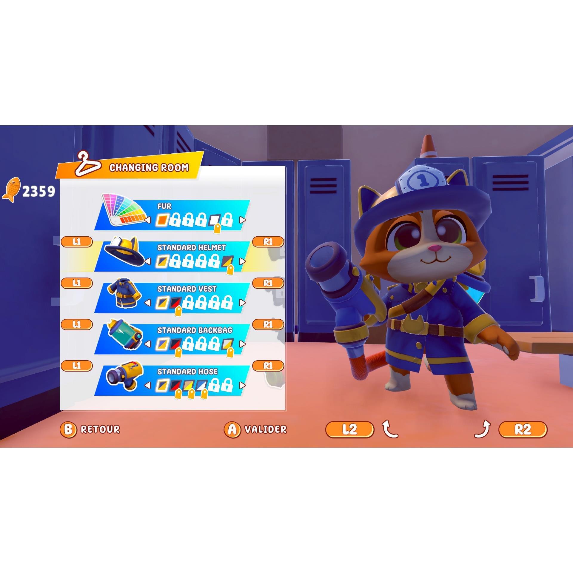Maximum Games GAME Leo the Firefighter Cat