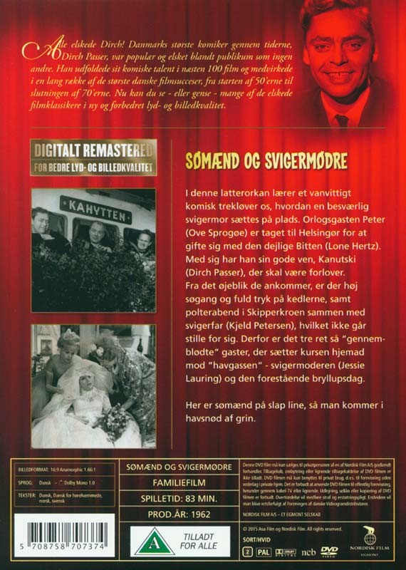 Sømænd og Svigermødre - DVD