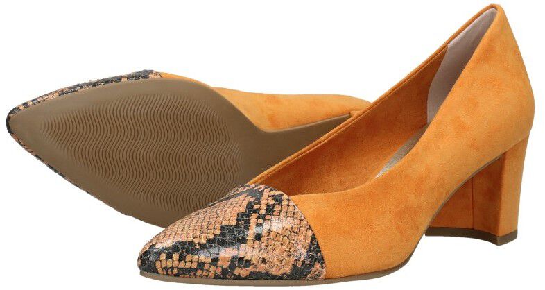 Marco Tozzi Dames pumps oranje