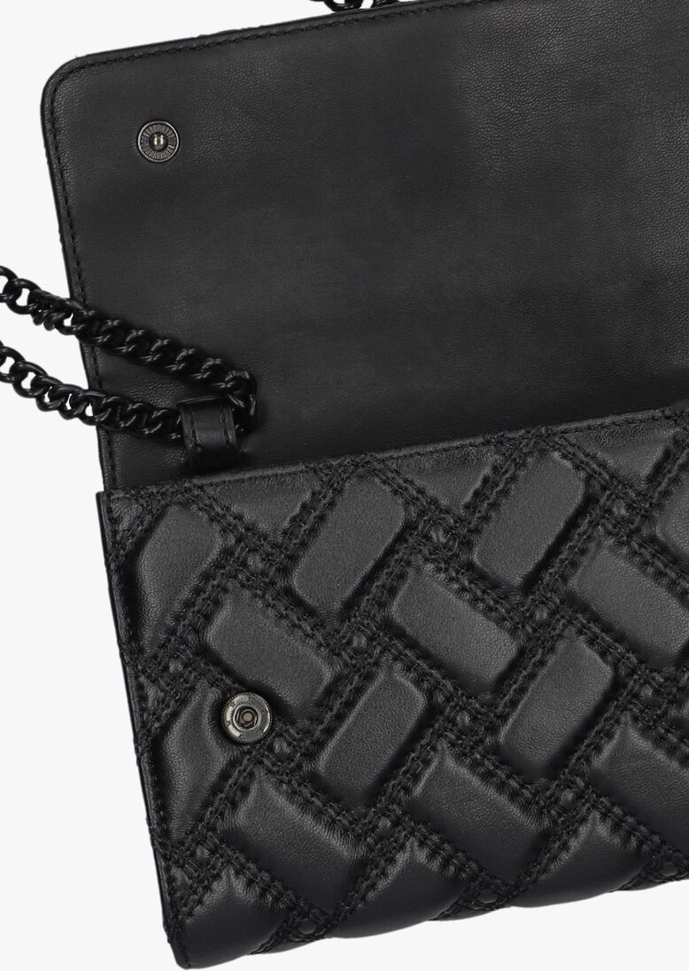 KURT GEIGER LONDON zwarte kurt geiger london schoudertas kensington chain wallet d