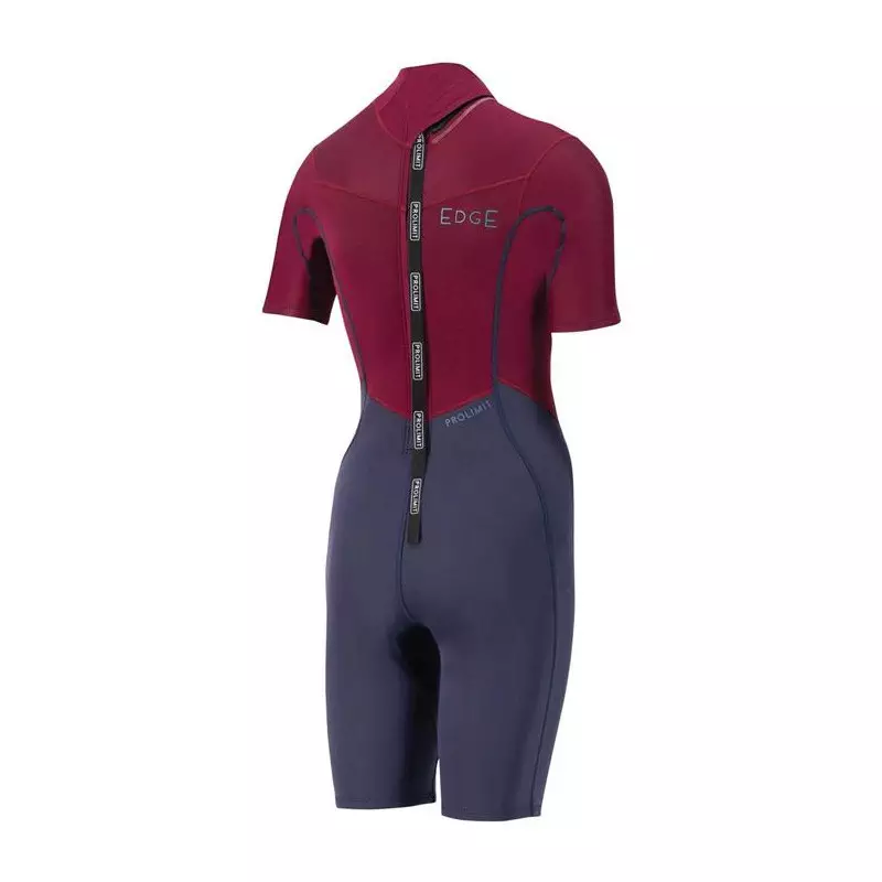 Combinaison shorty femme PROLIMIT Edge 2/2 DL FL Navy/Wine