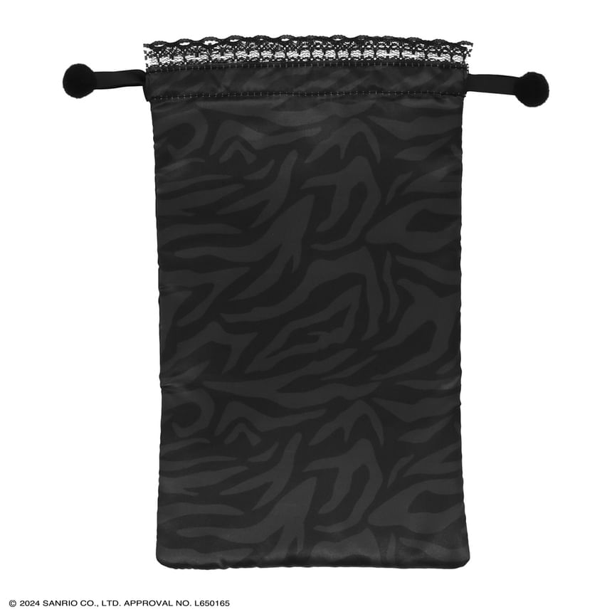 SHOBIDO - My Melody / Kuromi Drawstring Travel Makeup Pouch (Twin Idol-serie)