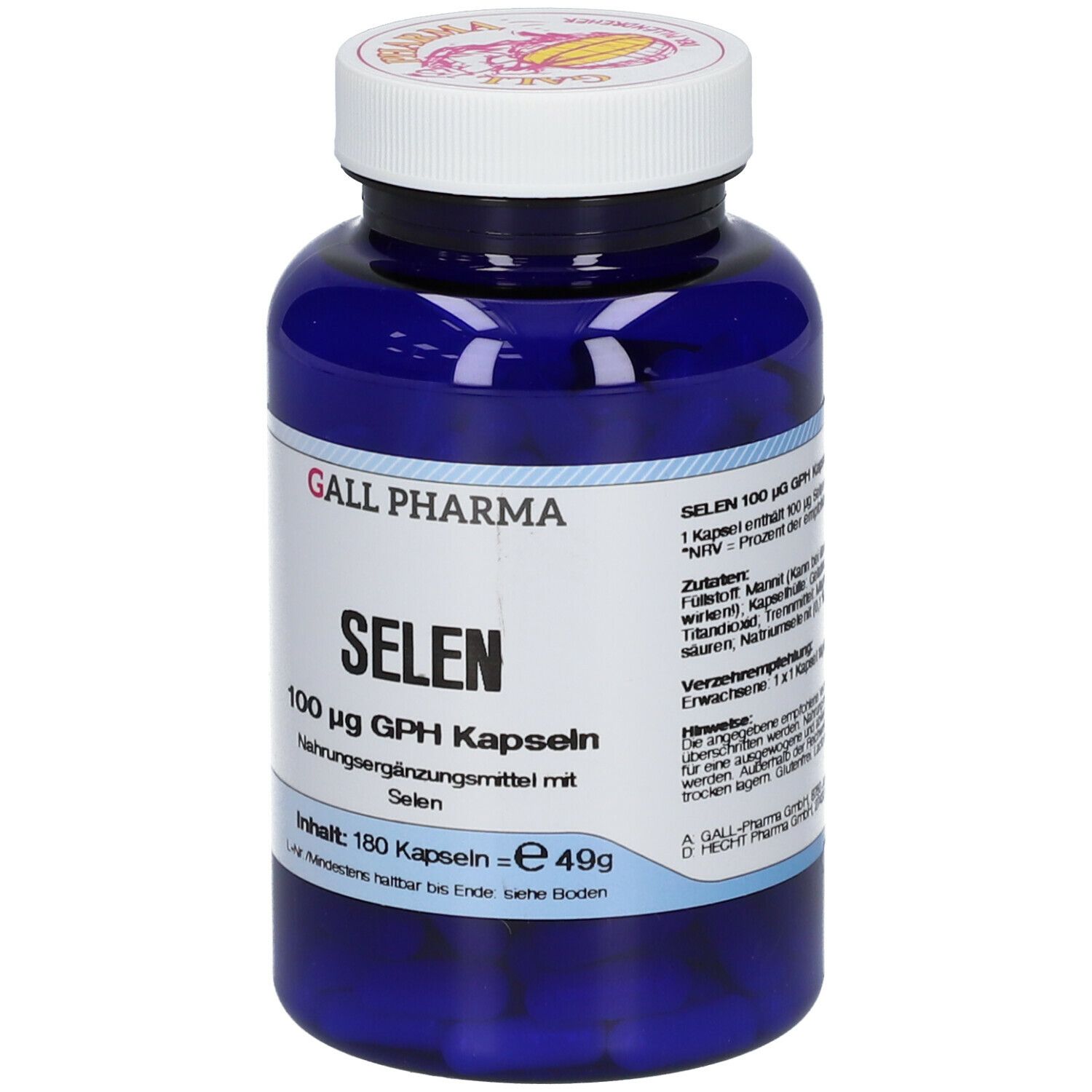 GALL PHARMA Selen 100 µg GPH