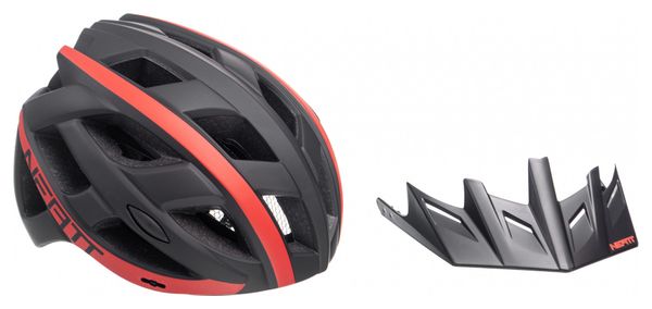 Casque VTT Neatt Basalte Race Noir Rouge
