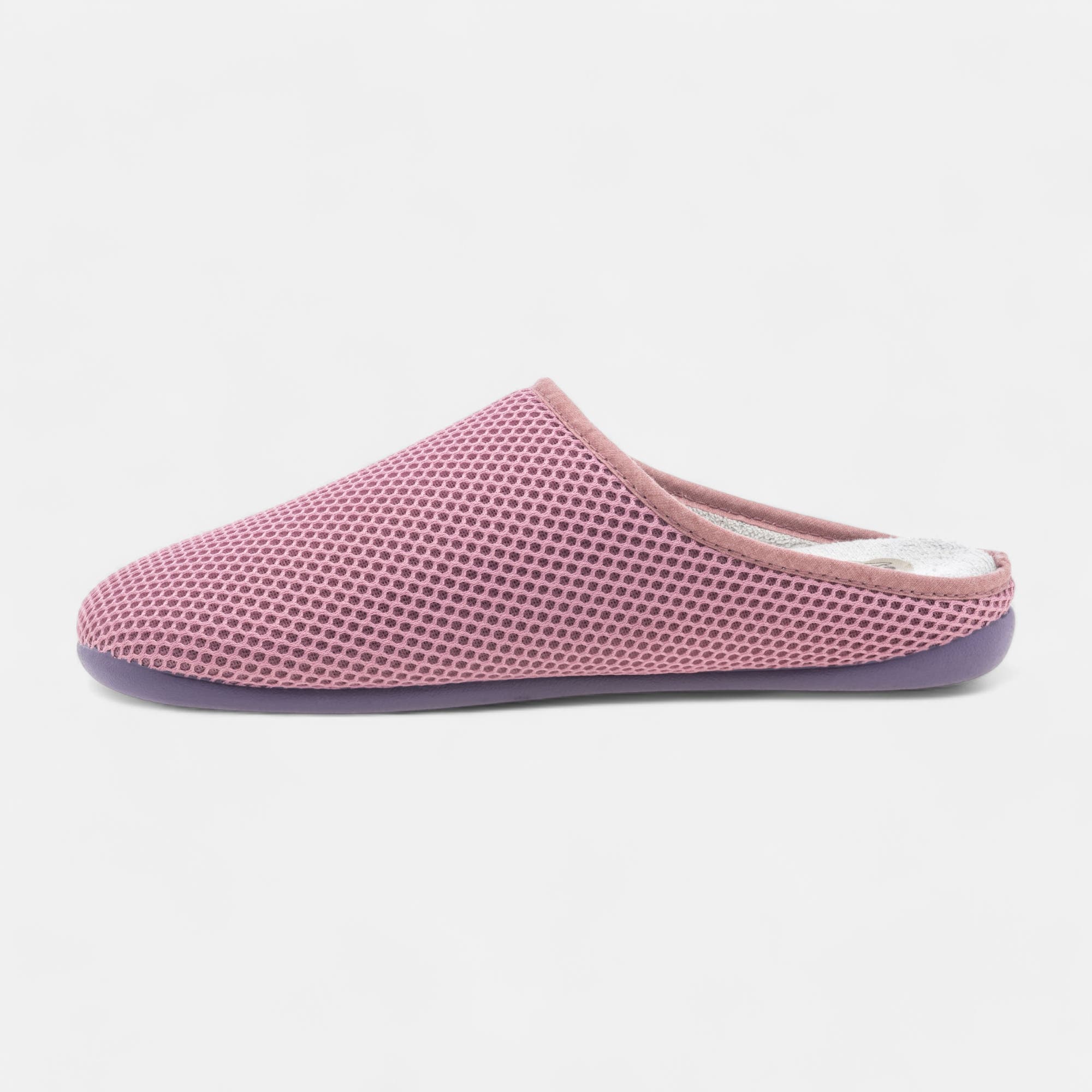 Pantoufles mules Femme rose