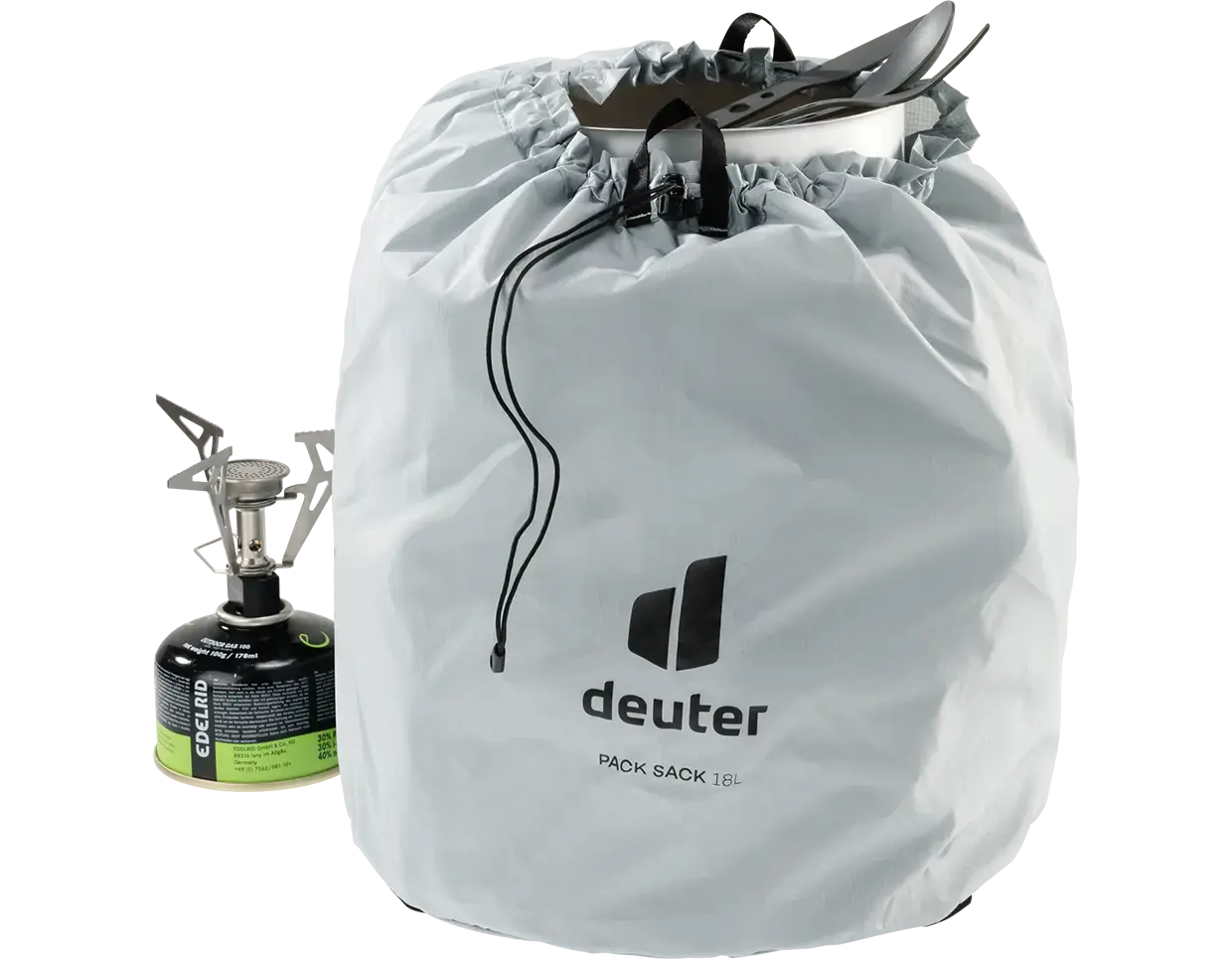Deuter Pack Sack 18 Lichtgrijs