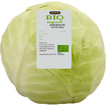 Jumbo Biologische Witte Kool 1 Stuk