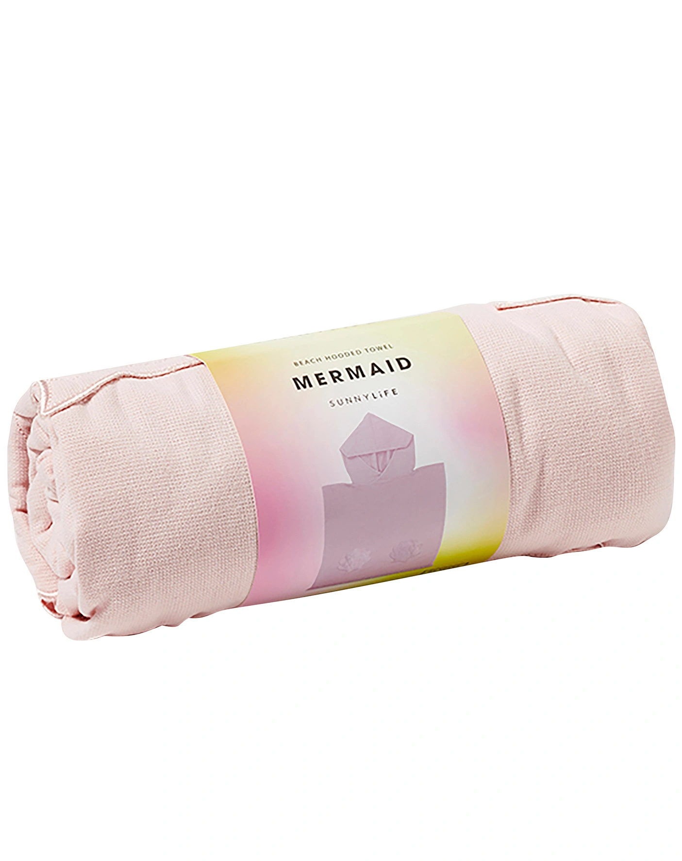 Badeponcho MERMAID in rosa