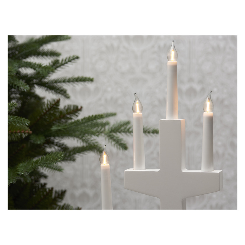 Reservepærer til adventslysestake LED 3-pk E10 0,1-0,5 W 14-55 V