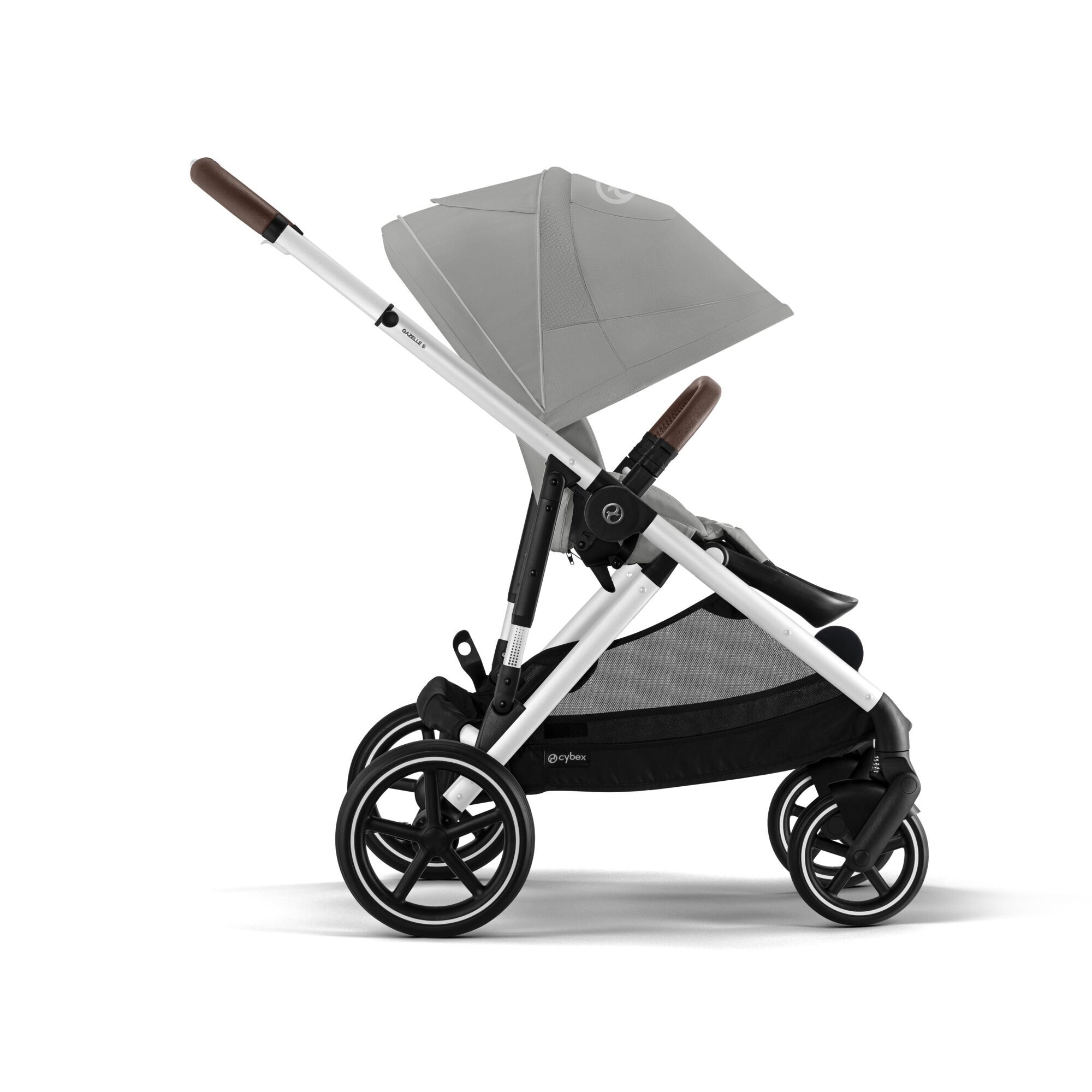 Gazelle S Stone Grey (Silver Frame)