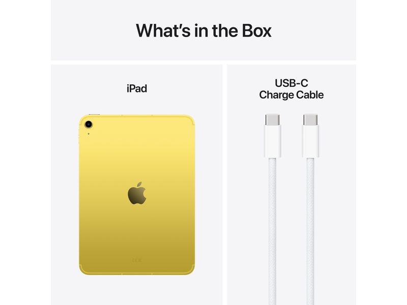 Apple iPad A16 11th Gen. 2025 Cellular 128 GB Gelb IPad. So viel zu lieben.