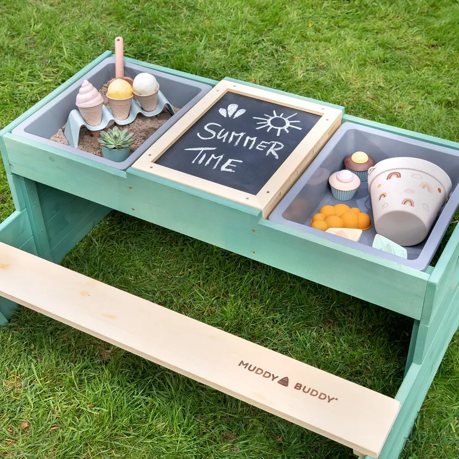 MUDDY BUDDY® Spieltisch Creator, natur-salbei