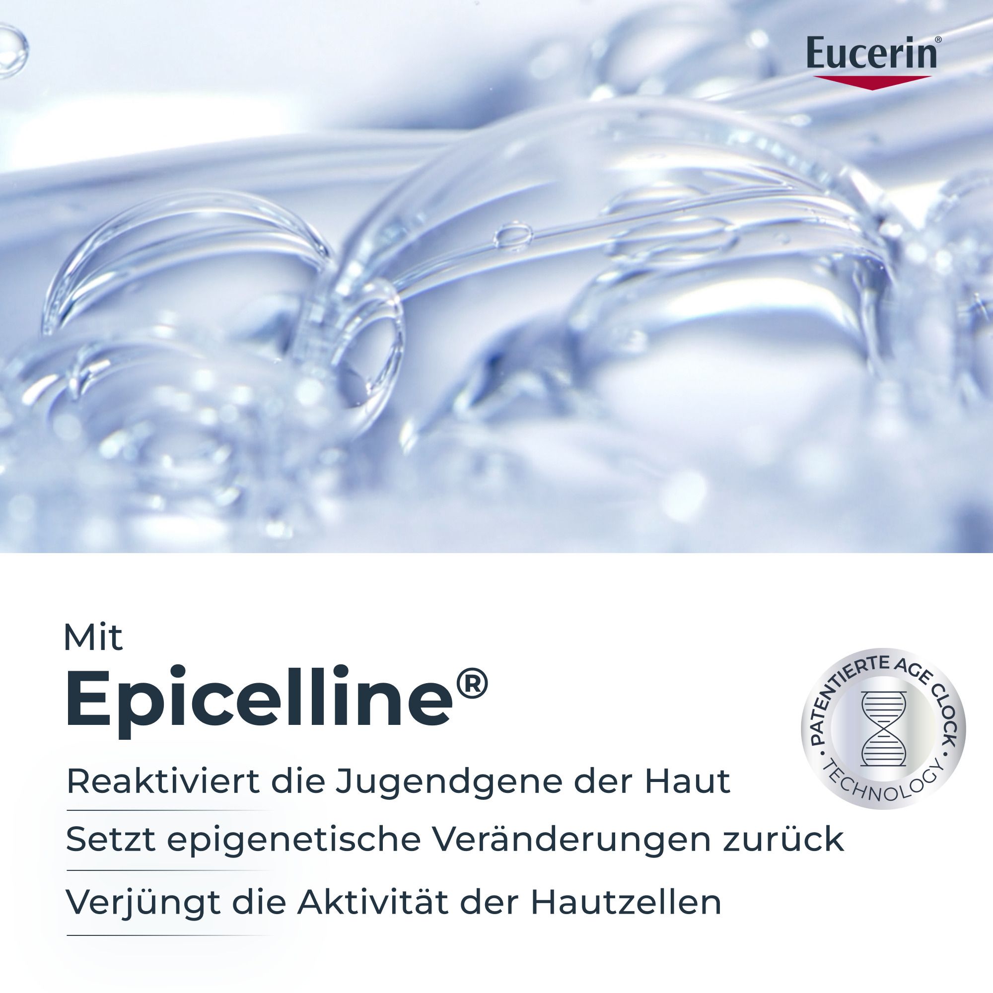 Eucerin® Hyaluron-Filler Epigenetic Serum – Anti-Age Serum für jünger aussehende Haut