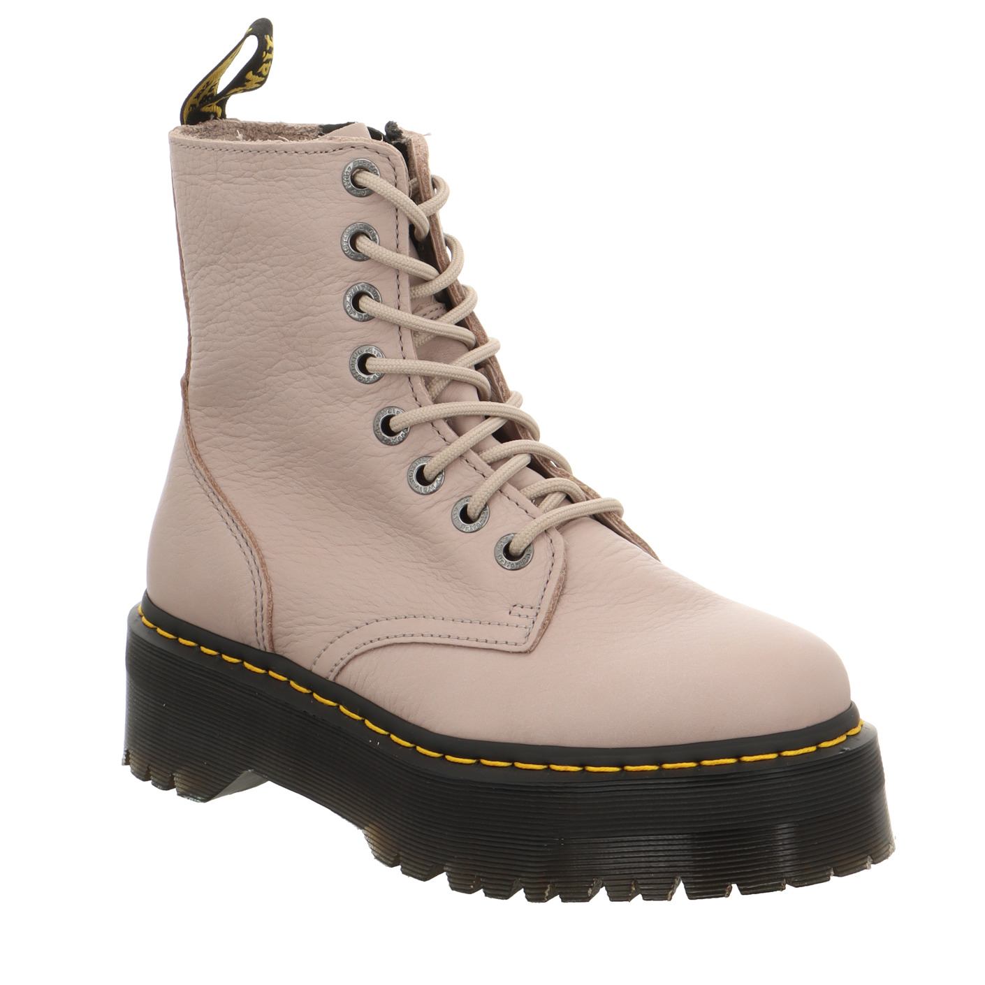 Schnürboots beige