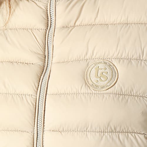 Doudoune Sans Manches Femme Terry 2 Beige